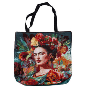 Grand sac Frida Kahlo fleur