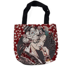 Grand sac geisha rouge