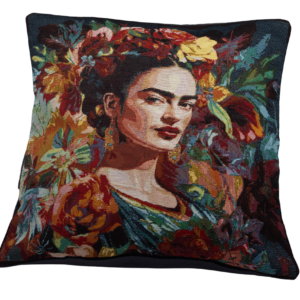Fourre de coussin Frida Kahlo fleurs