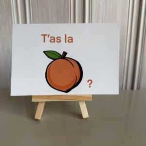 Carte postale "t'as la pêche"