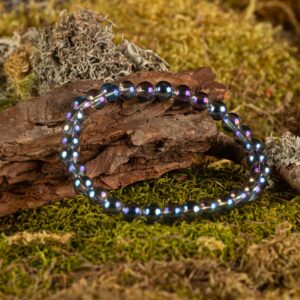 Quartz aura bleu (6 mm)