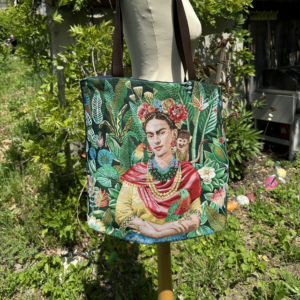 Grand sac Frida Khalo singe
