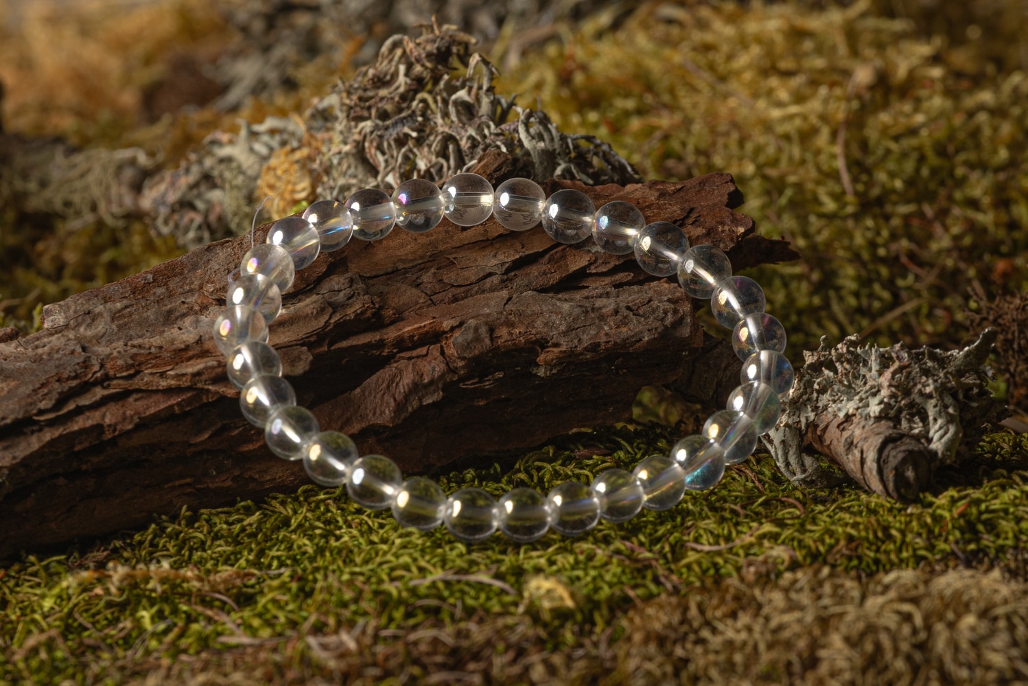 Quartz aura angel (6mm)